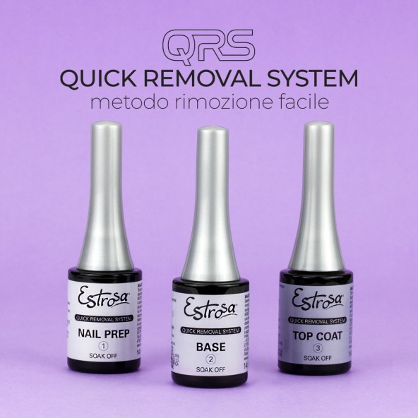 Set Quick Removal System - Soak Off 14ml Basi e top per rimozione facile Soak Off